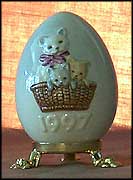 1997 Basket Of Kittens, Goebel Annual Easter Egg MAIN