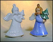 1979 Angel with Fir Tree color, Goebel Annual Christmas Ornament MAIN
