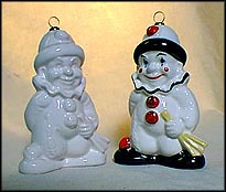 1983 Clown white, Goebel Annual Christmas Ornament MAIN