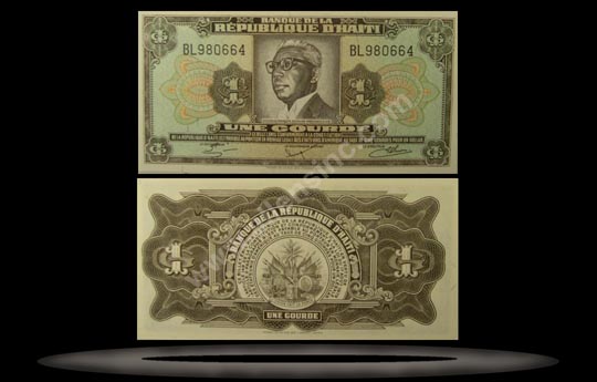 Haiti Banknote, 1 Gourde, L.1979, P#239 MAIN