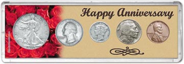 1934 Happy Anniversary Coin Gift Set THUMBNAIL