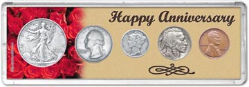 1935 Happy Anniversary Coin Gift Set THUMBNAIL