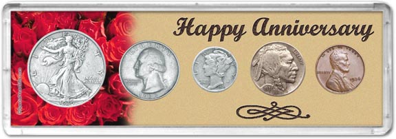 1936 Happy Anniversary Coin Gift Set MAIN