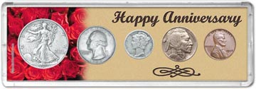 1936 Happy Anniversary Coin Gift Set THUMBNAIL