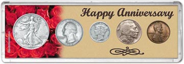 1937 Happy Anniversary Coin Gift Set THUMBNAIL