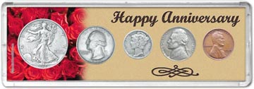 1939 Happy Anniversary Coin Gift Set THUMBNAIL