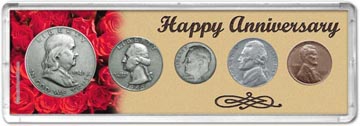 1949 Happy Anniversary Coin Gift Set THUMBNAIL