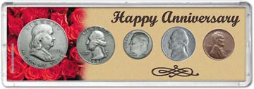 1950 Happy Anniversary Coin Gift Set THUMBNAIL