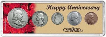 1954 Happy Anniversary Coin Gift Set THUMBNAIL