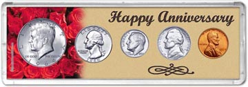 1964 Happy Anniversary Coin Gift Set THUMBNAIL