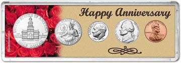 1975 Happy Anniversary Coin Gift Set THUMBNAIL