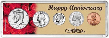 1981 Happy Anniversary Coin Gift Set THUMBNAIL
