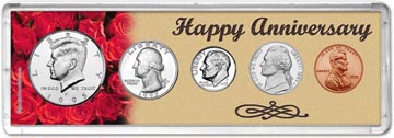 1995 Happy Anniversary Coin Gift Set THUMBNAIL