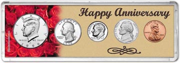 1998 Happy Anniversary Coin Gift Set THUMBNAIL