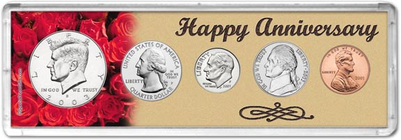 2003 Happy Anniversary Coin Gift Set MAIN