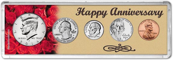 2014 Happy Anniversary Coin Gift Set MAIN
