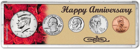 2017 Happy Anniversary Coin Gift Set LARGE