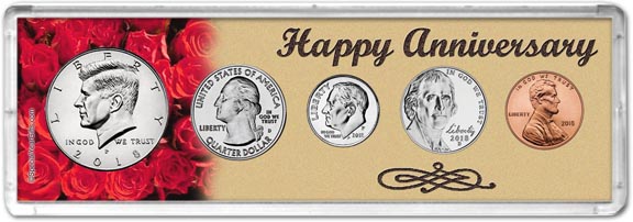 2018 Happy Anniversary Coin Gift Set LARGE