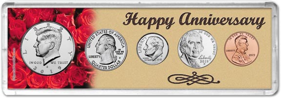 2019 Happy Anniversary Coin Gift Set LARGE