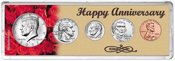 Happy Anniversary Coin Gift Set LARGE