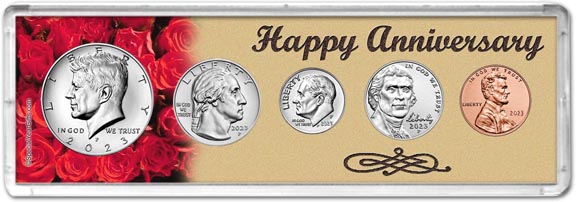 Happy Anniversary Coin Gift Set LARGE