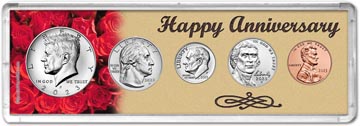 Happy Anniversary Coin Gift Set for the year 2023 THUMBNAIL