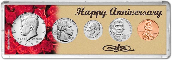 2024 Happy Anniversary Coin Gift Set LARGE