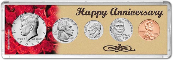 Happy Anniversary Coin Gift Set LARGE