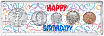 1935 Happy Birthday Coin Gift Set THUMBNAIL