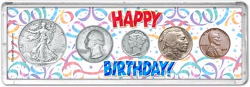 1936 Happy Birthday Coin Gift Set THUMBNAIL