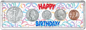 1938 Happy Birthday Coin Gift Set THUMBNAIL