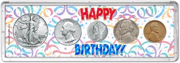1940 Happy Birthday Coin Gift Set THUMBNAIL