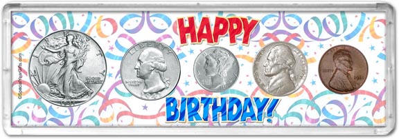 1941 Happy Birthday Coin Gift Set MAIN