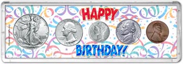 1942 Happy Birthday Coin Gift Set THUMBNAIL