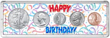 1944 Happy Birthday Coin Gift Set THUMBNAIL
