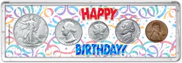 1945 Happy Birthday Coin Gift Set THUMBNAIL