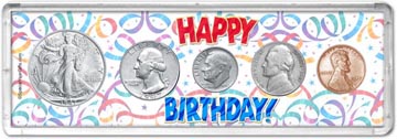 1947 Happy Birthday Coin Gift Set THUMBNAIL