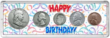 1949 Happy Birthday Coin Gift Set THUMBNAIL