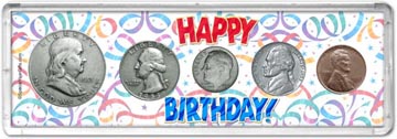 1953 Happy Birthday Coin Gift Set THUMBNAIL