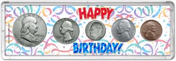 1954 Happy Birthday Coin Gift Set THUMBNAIL