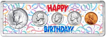 1967 Happy Birthday Coin Gift Set THUMBNAIL