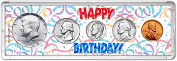 1968 Happy Birthday Coin Gift Set THUMBNAIL