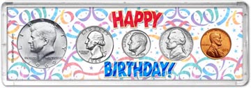 1969 Happy Birthday Coin Gift Set THUMBNAIL