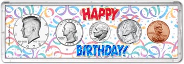 1978 Happy Birthday Coin Gift Set THUMBNAIL