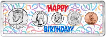 1981 Happy Birthday Coin Gift Set THUMBNAIL