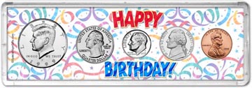 1999 Happy Birthday Coin Gift Set THUMBNAIL