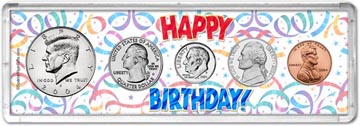 2004 Happy Birthday Coin Gift Set THUMBNAIL