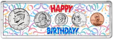 2005 Happy Birthday Coin Gift Set THUMBNAIL