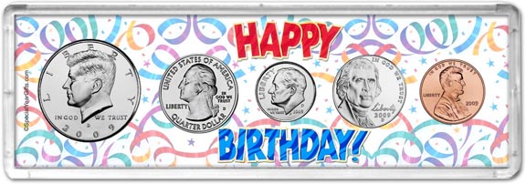 2009 Happy Birthday Coin Gift Set MAIN