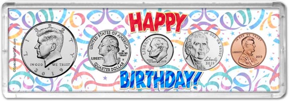 2019 Happy Birthday Coin Gift Set LARGE